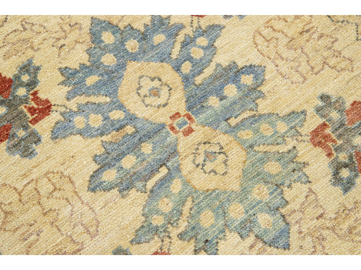 Modern Sultanabad Wool Rug 13 X 20