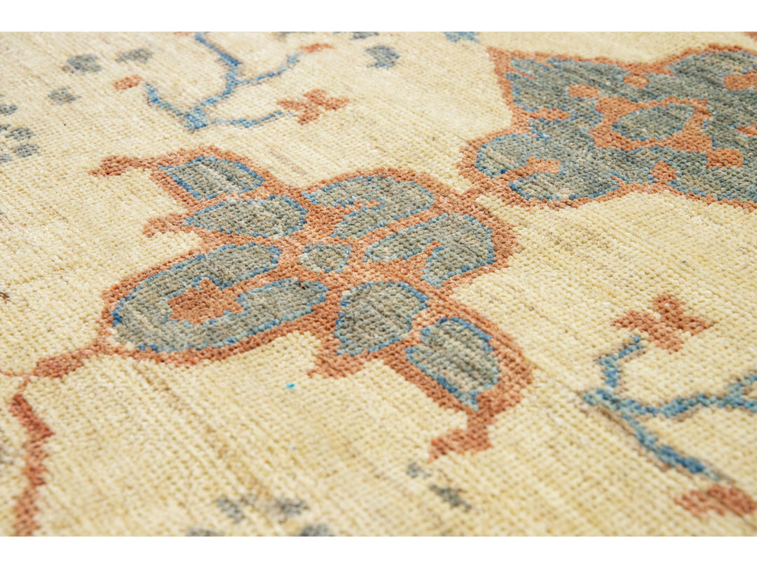 Modern Sultanabad Wool Rug 13 X 20