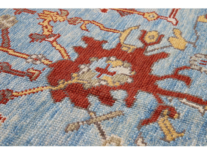 Modern Turkish Wool Rug 9 X 13