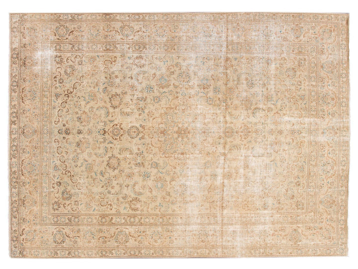 Vintage Kerman Wool Rug, 10 X 14