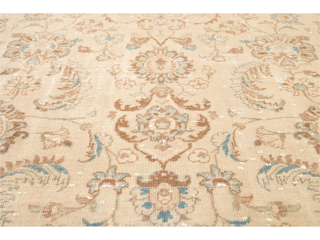 Vintage Kerman Wool Rug, 10 X 14