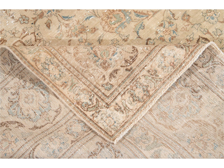 Vintage Kerman Wool Rug, 10 X 14