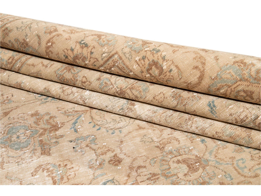 Vintage Kerman Wool Rug, 10 X 14