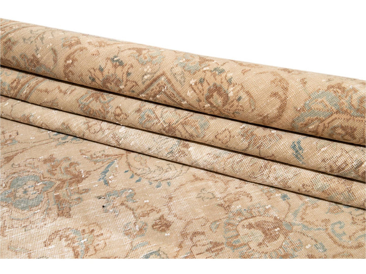 Vintage Kerman Wool Rug, 10 X 14