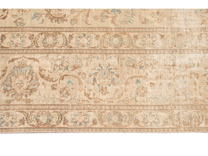 Vintage Kerman Wool Rug, 10 X 14