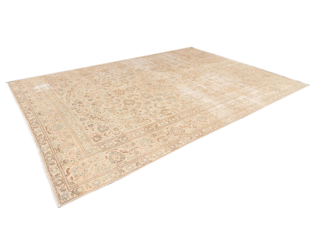 Vintage Kerman Wool Rug, 10 X 14