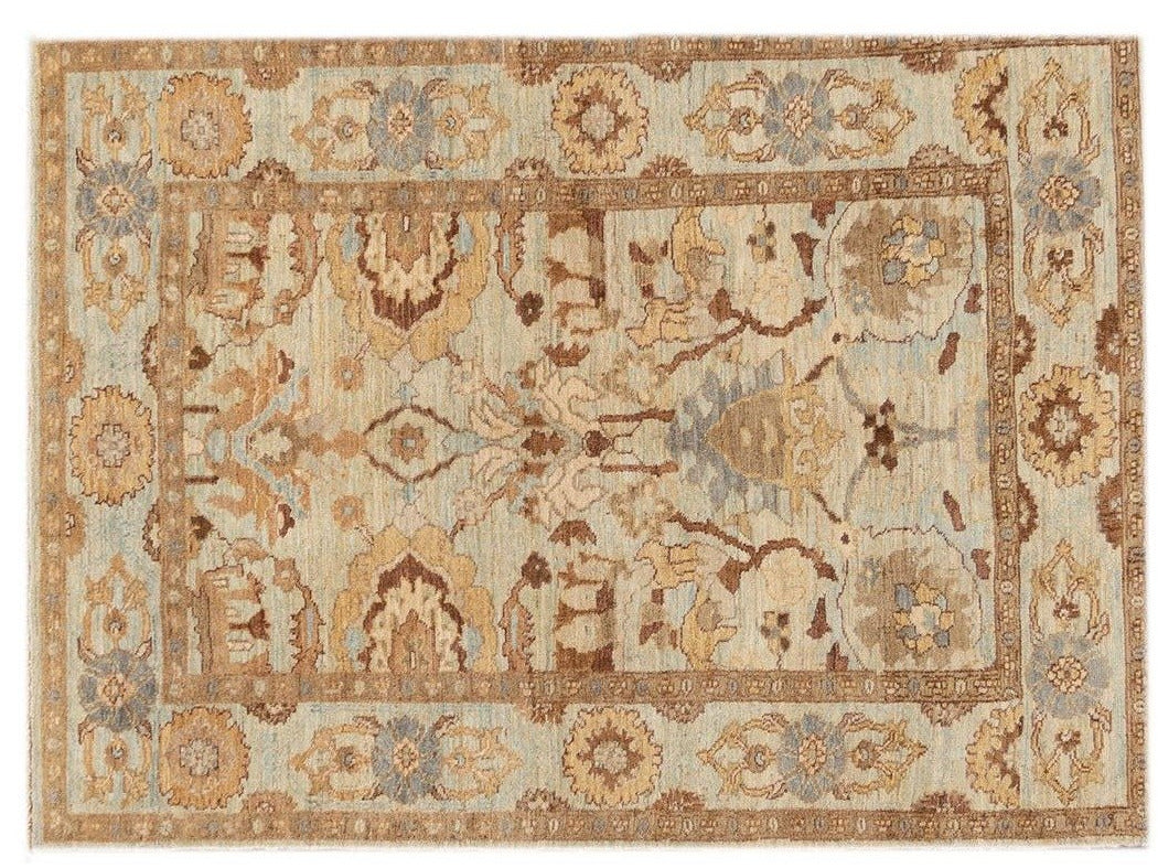 Modern Sultanabad Rug 5 X 7