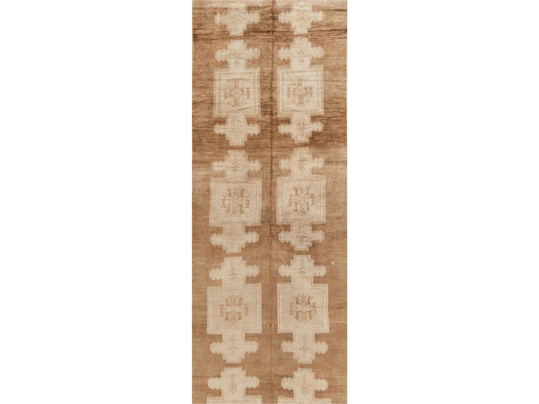 Early 20th Century Antique Anatolian Kars Wool Rug, 6' x 17'