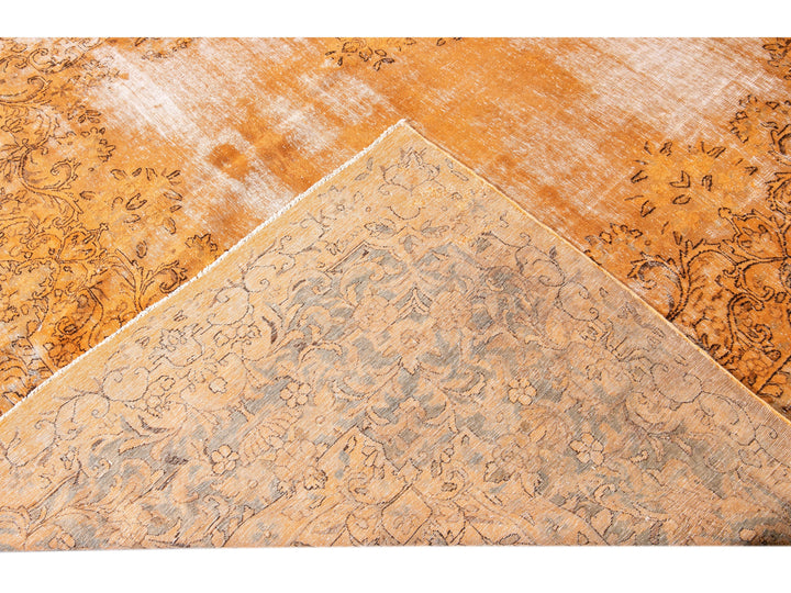 Vintage Persian Wool Rug 10 X 17