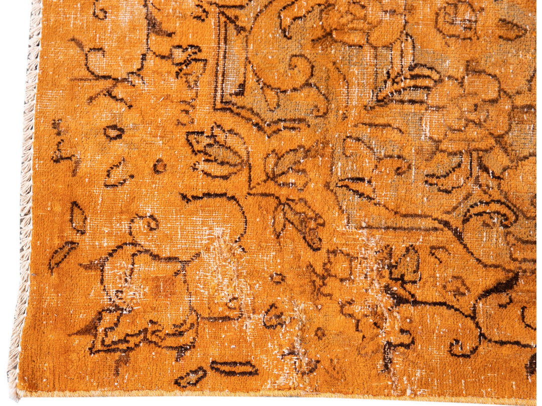 Vintage Persian Wool Rug 10 X 17