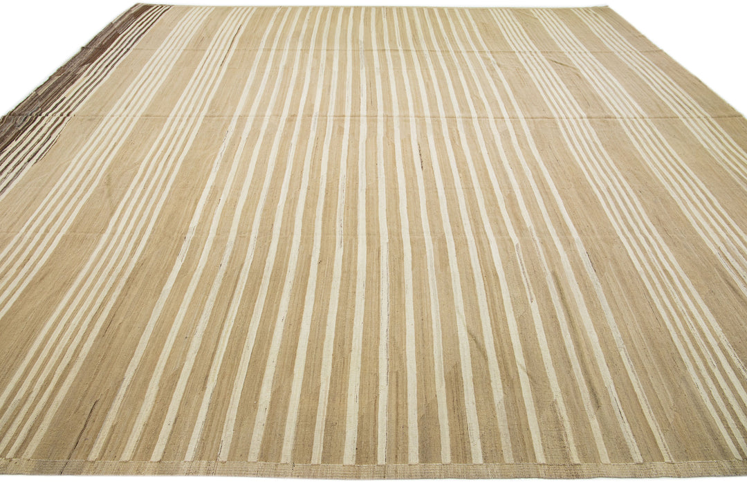 Modern Kilim Wool Rug 15 X 15