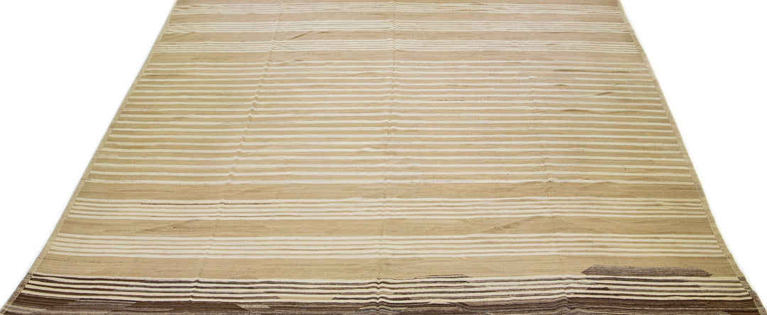 Modern Kilim Wool Rug 15 X 15