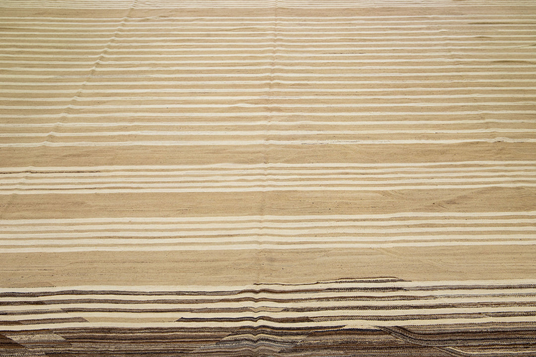 Modern Kilim Wool Rug 15 X 15