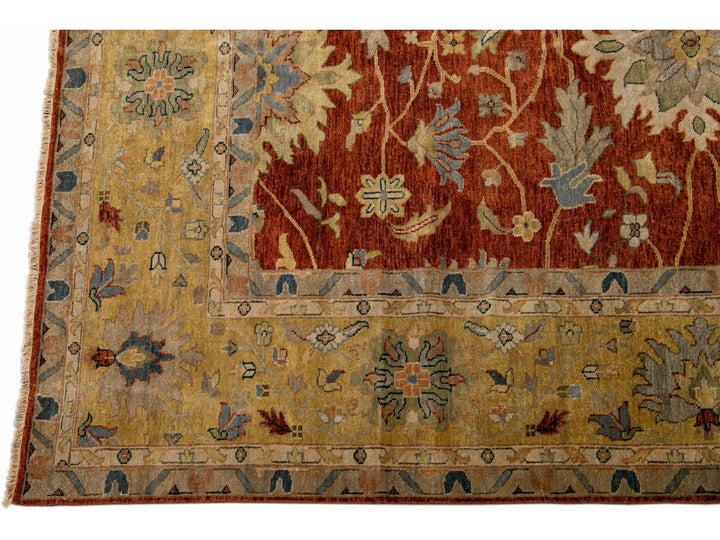 Modern Indian Mahal Rug 12 X 15