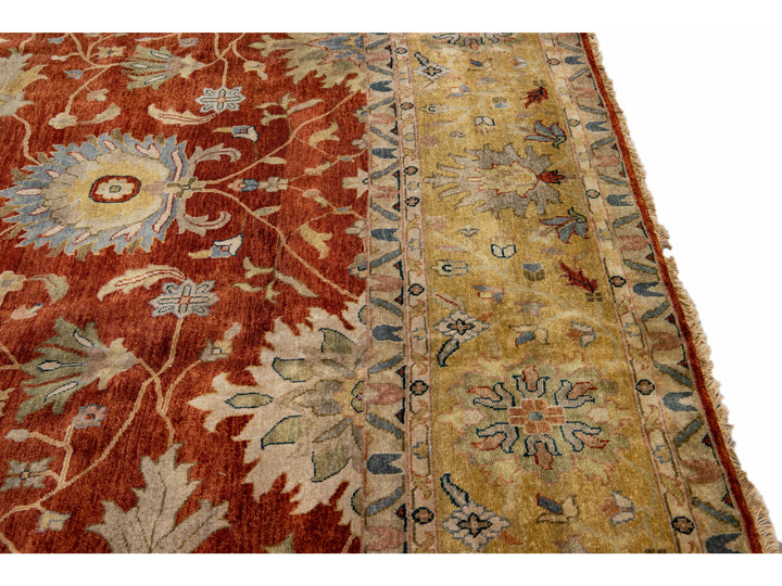 Modern Indian Mahal Rug 12 X 15