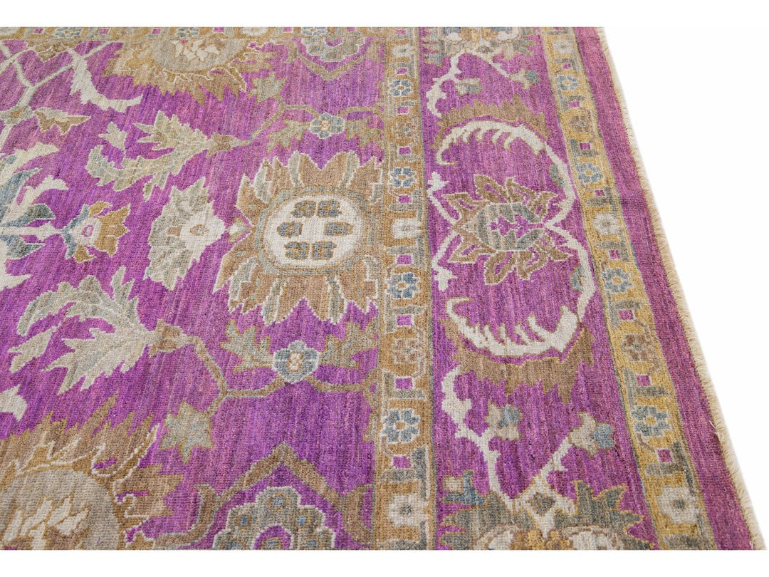 Modern Indian Mahal Rug 8 X 11