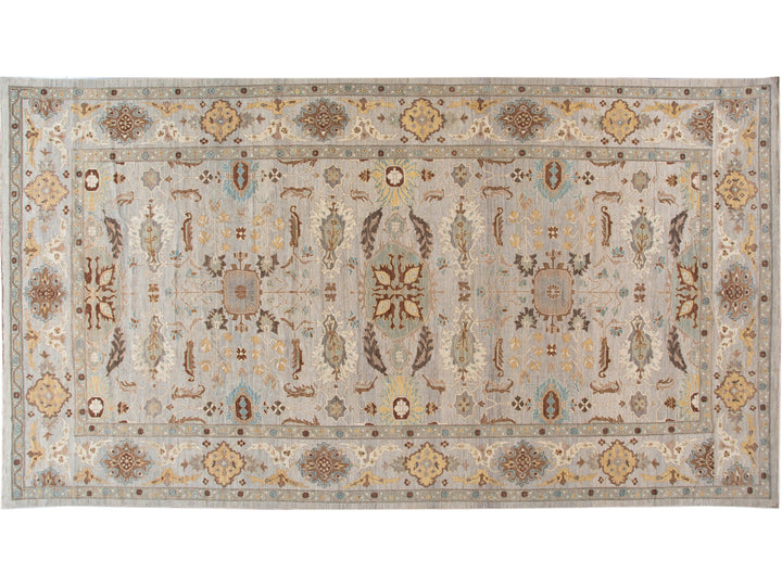 21st Century Modern Sultanabad Oversize Wool Rug