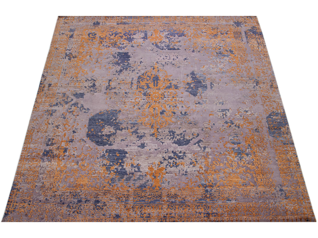 Modern Tibetan Wool Rug 8 X 10