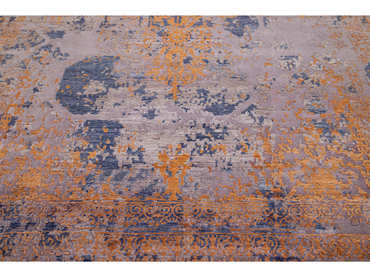 Modern Tibetan Wool Rug 8 X 10