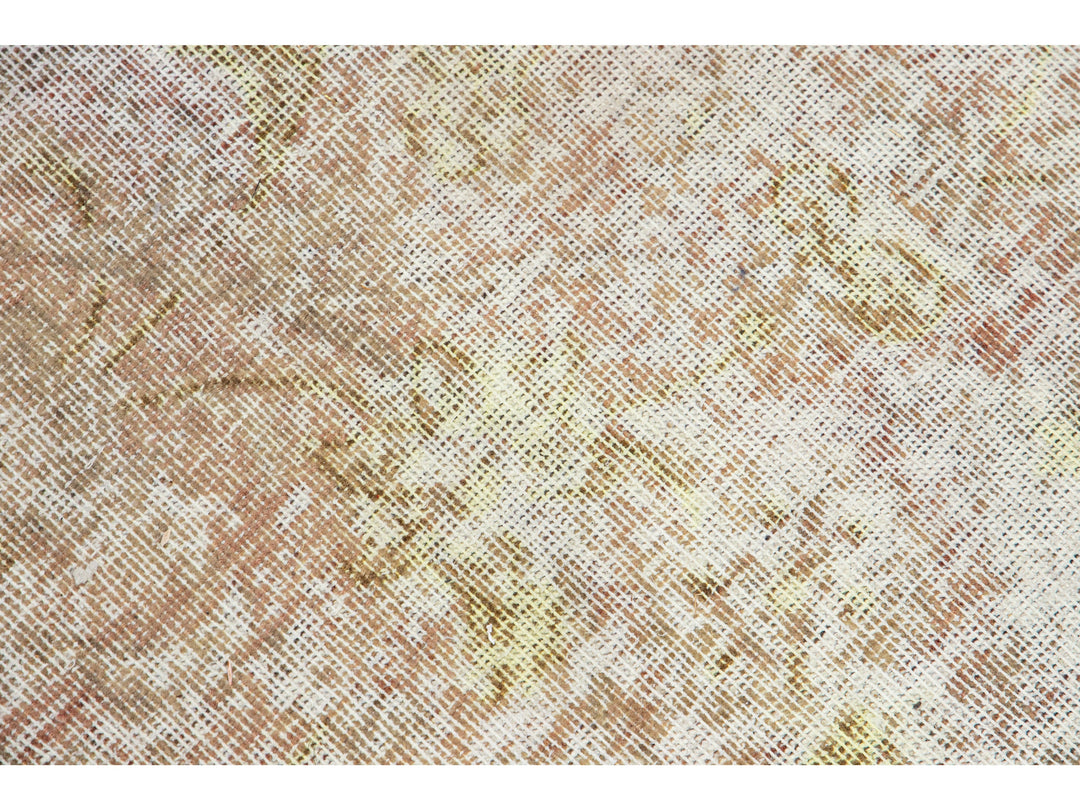 Vintage Overdyed Wool Rug 9 X 12