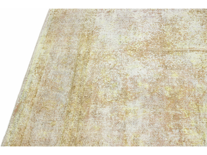 Vintage Overdyed Wool Rug 9 X 12