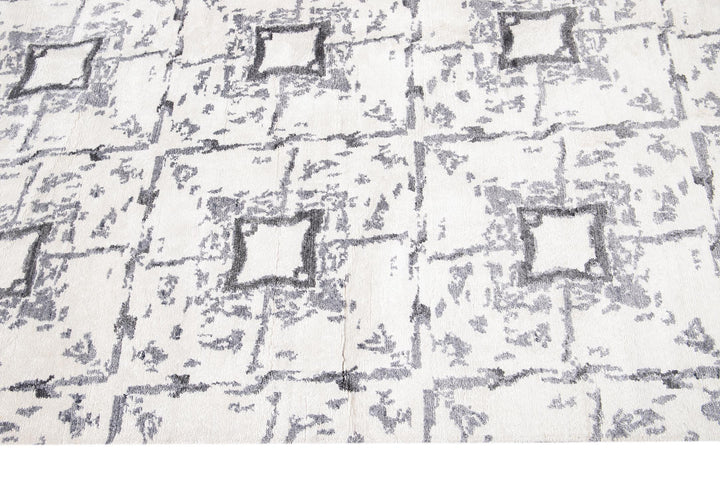 21st Century Modern Indian Silk Rug 10 X 14