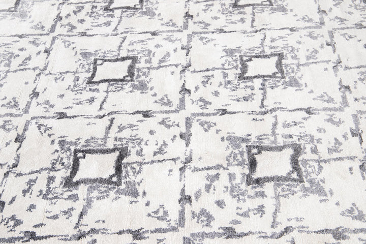 21st Century Modern Indian Silk Rug 10 X 14