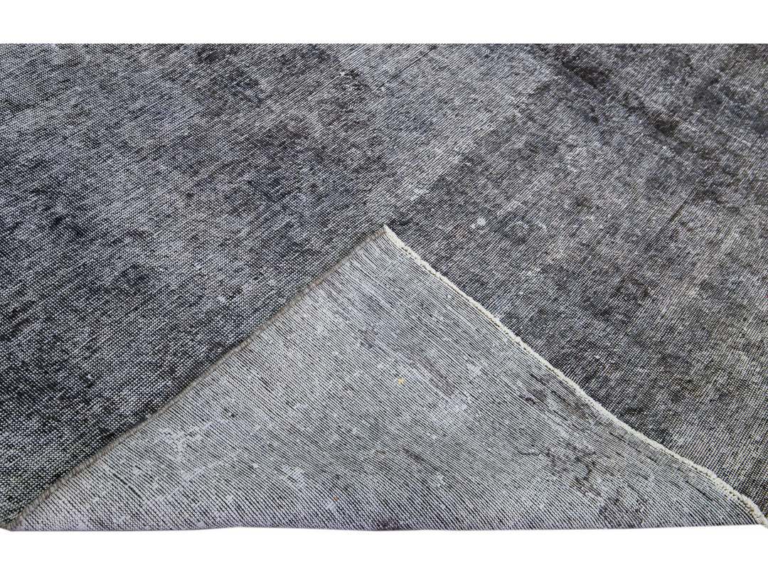 Vintage Distressed Wool Rug 6 X 13