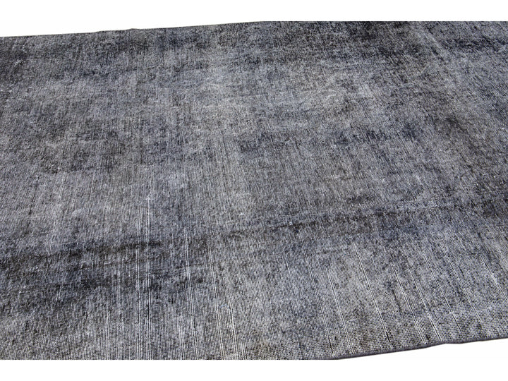 Vintage Distressed Wool Rug 6 X 13