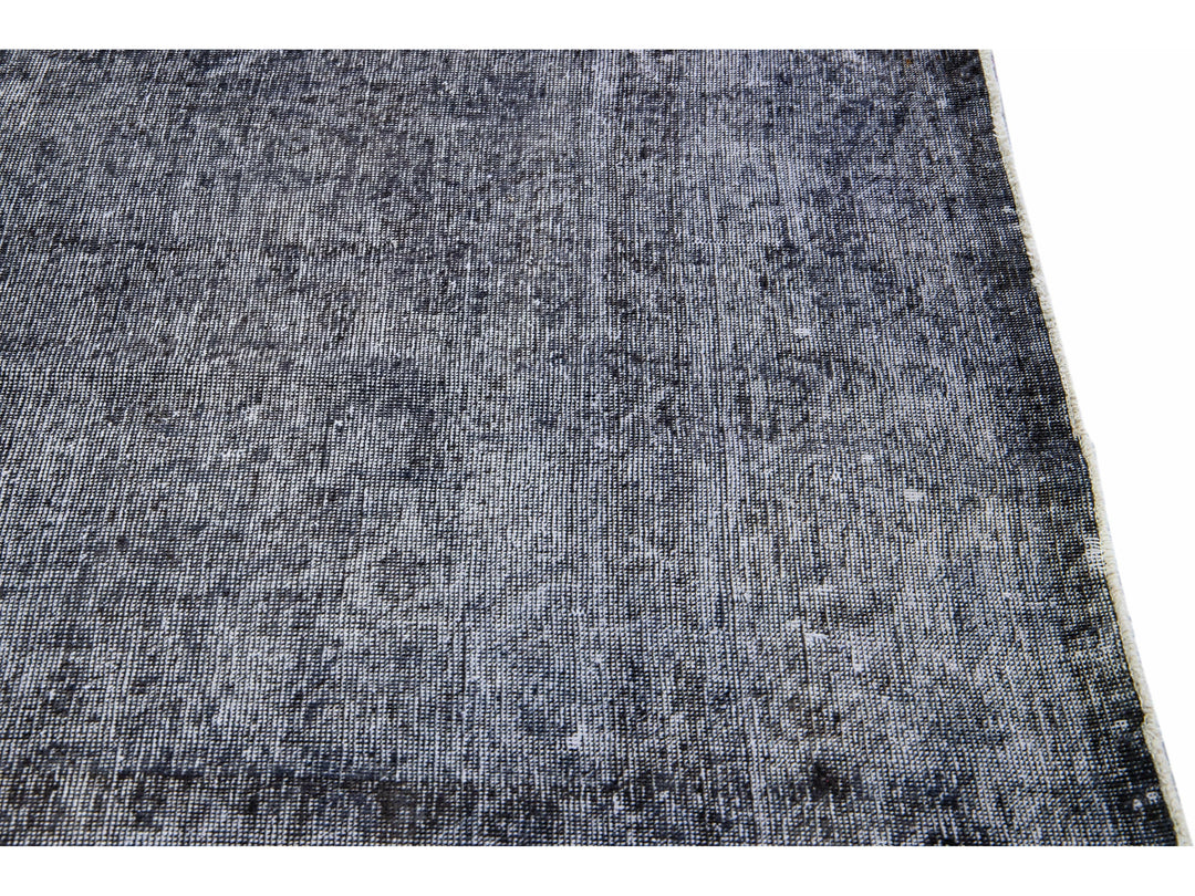 Vintage Distressed Wool Rug 6 X 13