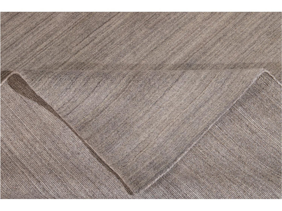 Contemporary Indian Gabbeh Wool Rug 10 X 14