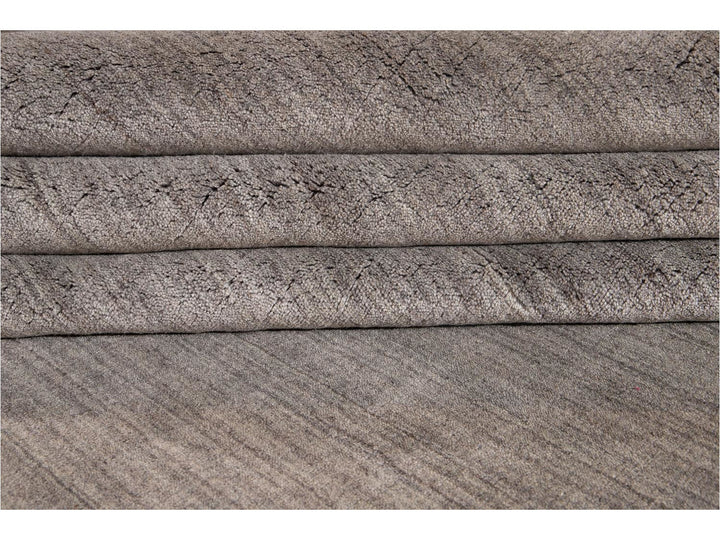 Contemporary Indian Gabbeh Wool Rug 10 X 14