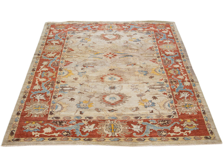 Modern Sultanabad Rug 8 X 10