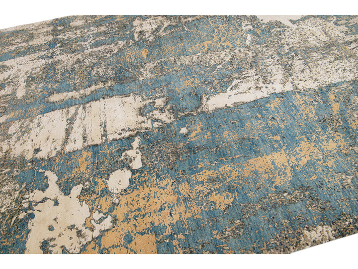 Modern Tibetan Wool Rug 8 X 10