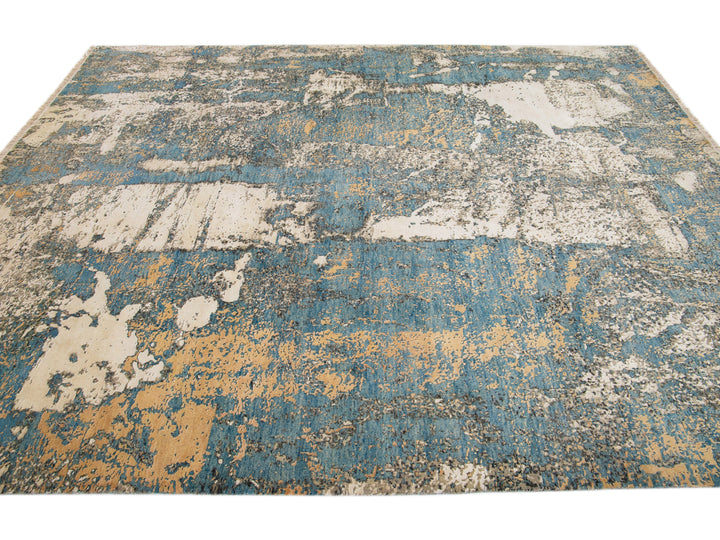 Modern Tibetan Wool Rug 8 X 10