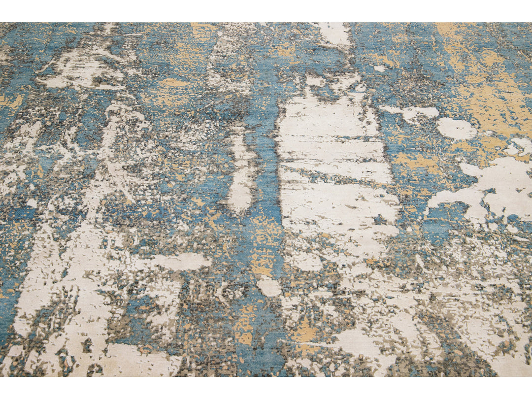 Modern Tibetan Wool Rug 8 X 10