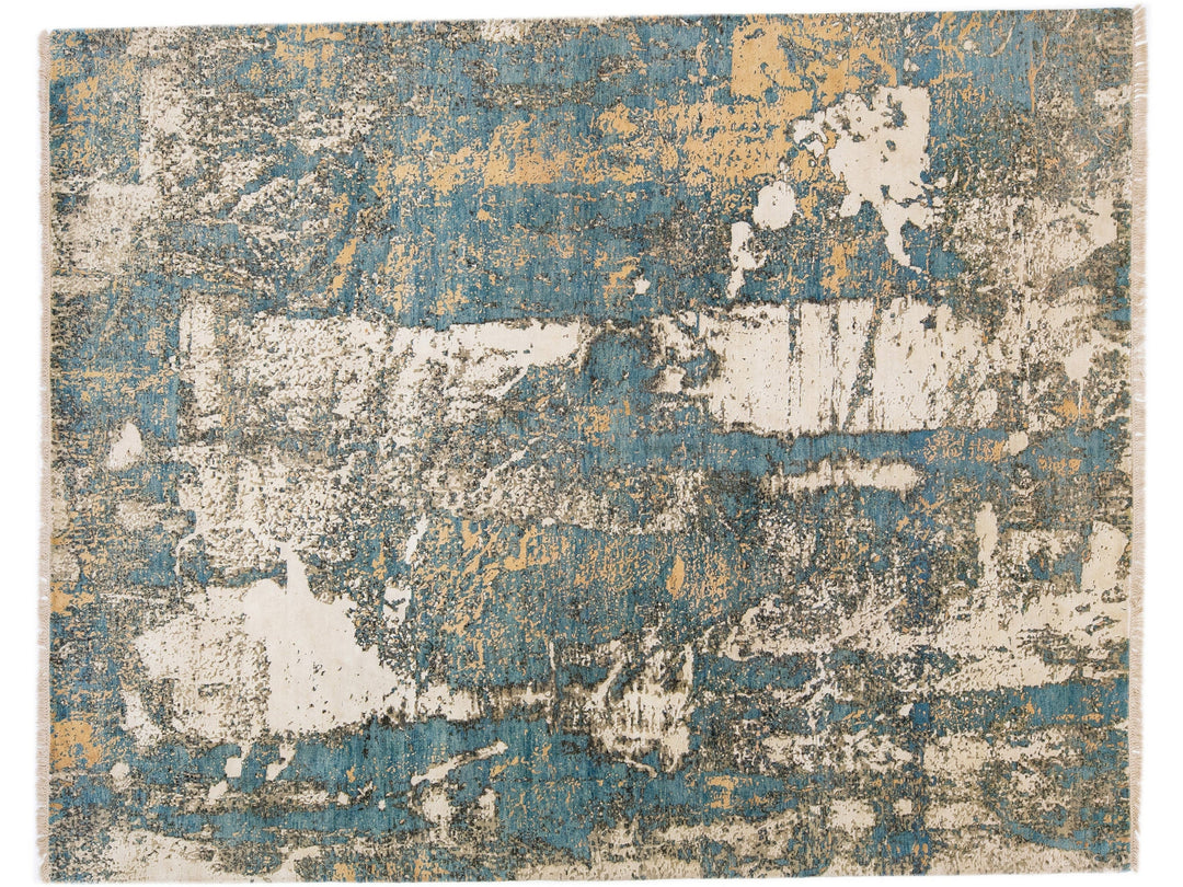 Modern Tibetan Wool Rug 8 X 10