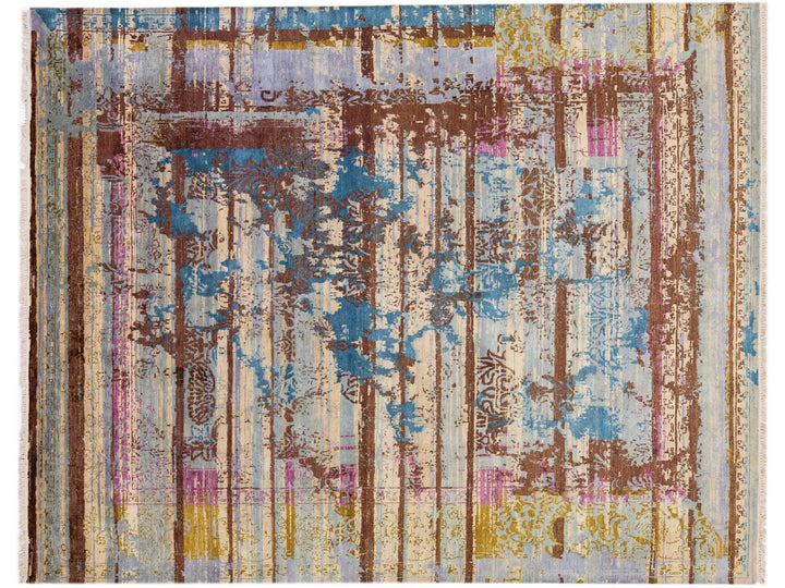 Modern Tibetan Wool Rug 8 X 10