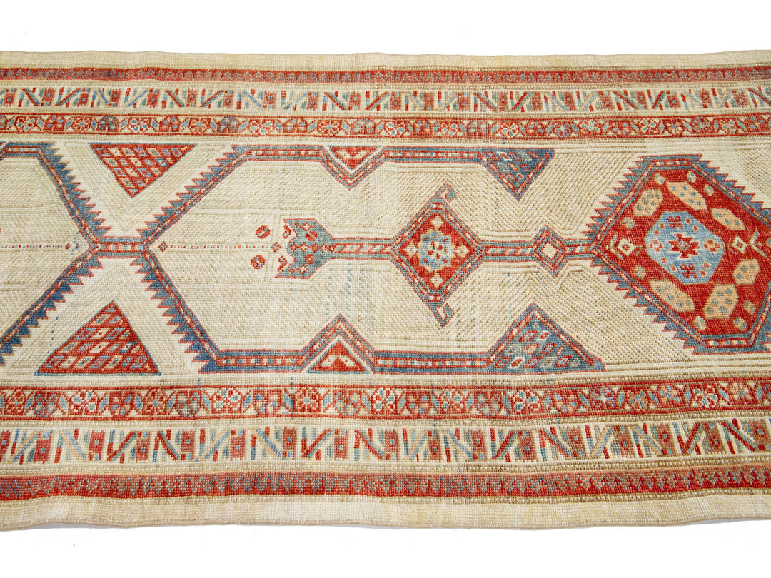 Antique Serab Wool Runner 3 X 18