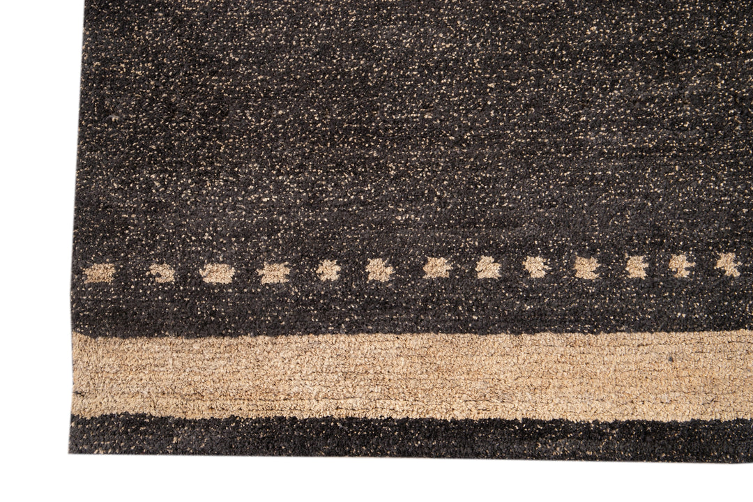 Modern Tibetan Wool Rug 9 X 12