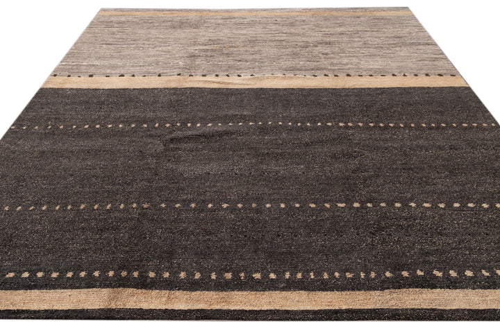 Modern Tibetan Wool Rug 9 X 12