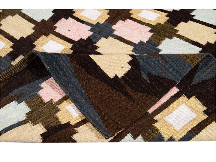 Modern Swedish Wool Rug 8 X 10
