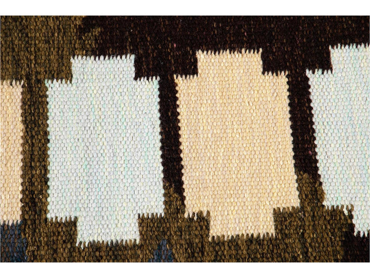 Modern Swedish Wool Rug 8 X 10