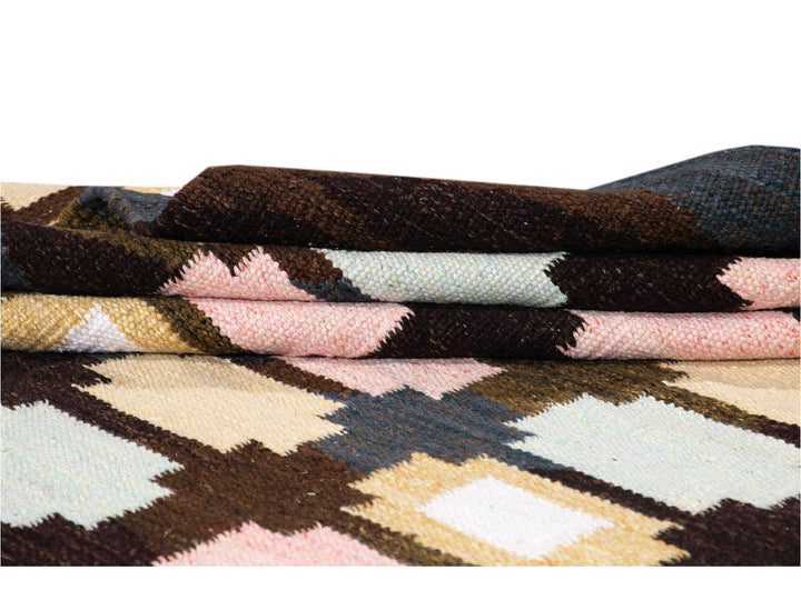 Modern Swedish Wool Rug 8 X 10