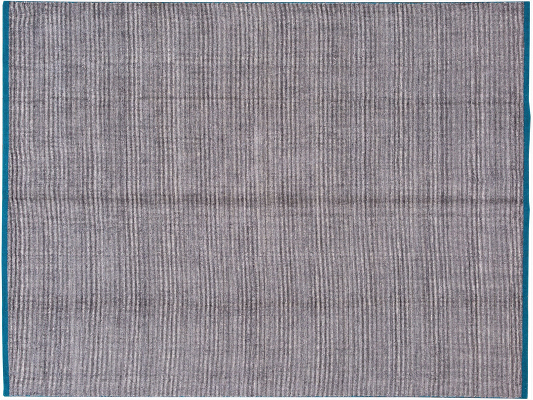 Modern Bamboo & Silk Boho Rug 9 X 12