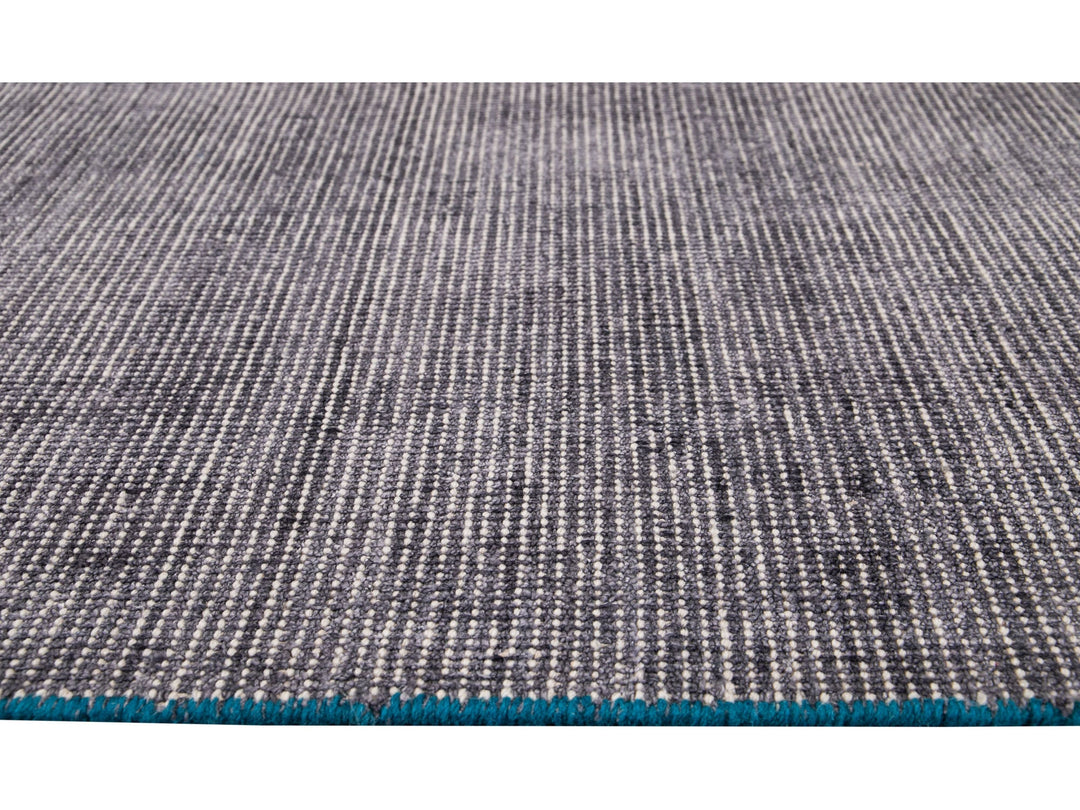 Modern Bamboo & Silk Boho Rug 9 X 12