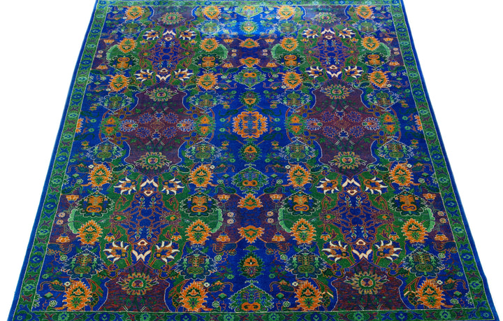 Contemporary Transitional Wool Rug 9 X 12