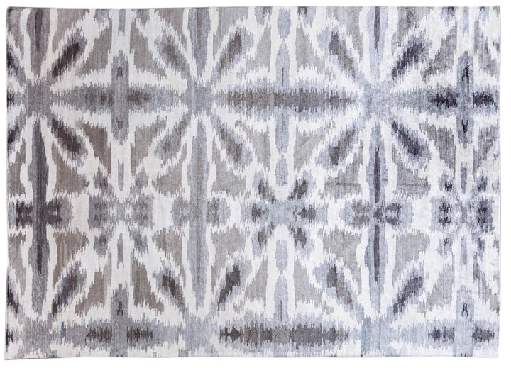 21st Century Modern Indian Silk Rug 10 X 14