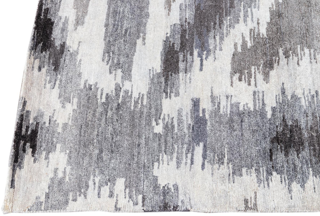 21st Century Modern Indian Silk Rug 10 X 14