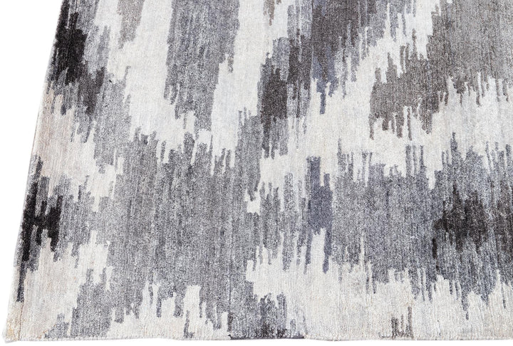 21st Century Modern Indian Silk Rug 10 X 14